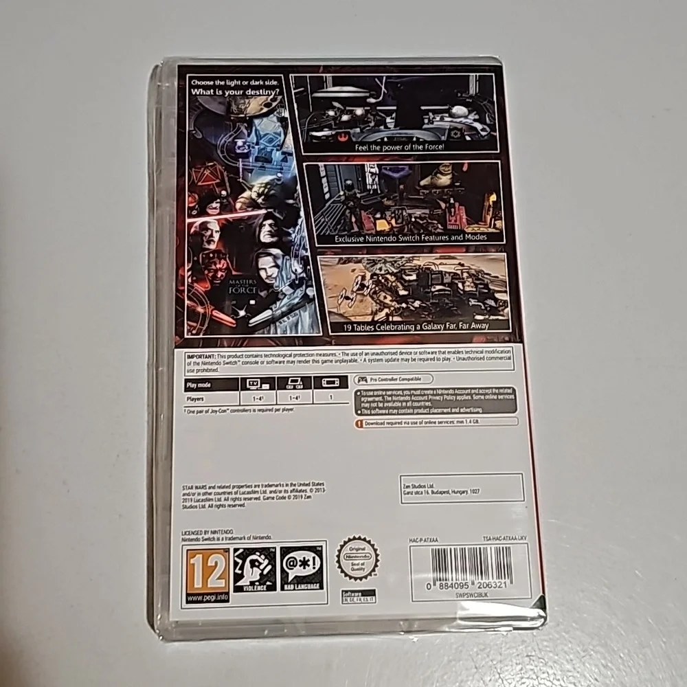 Star Wars Pinball Nintendo Switch Game, Sealed New
